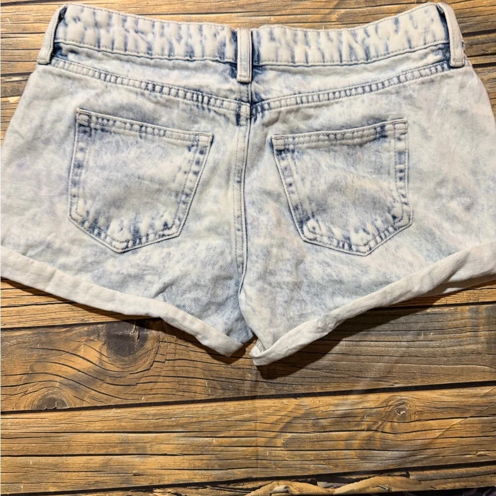 No Boundaries‎ Light Blue Denim Jean Shorts